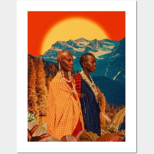 African Tribe Posters and Art